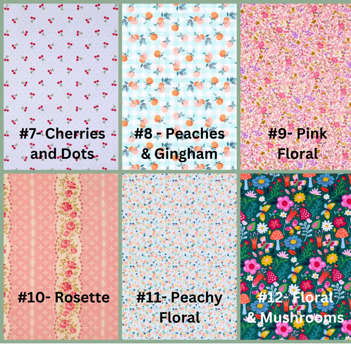 Quilted Cotton Booksleeve