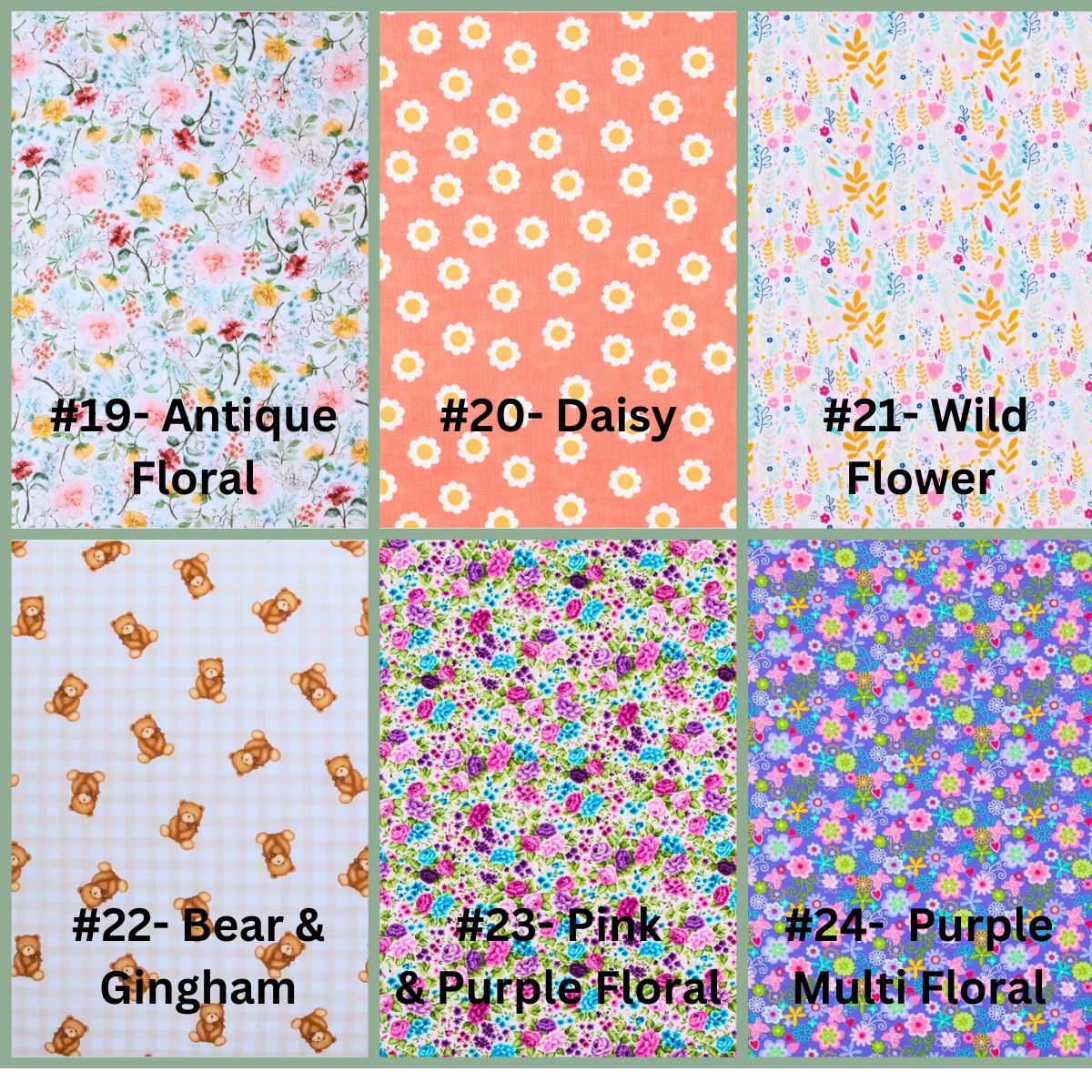 Quilted Cotton Booksleeve