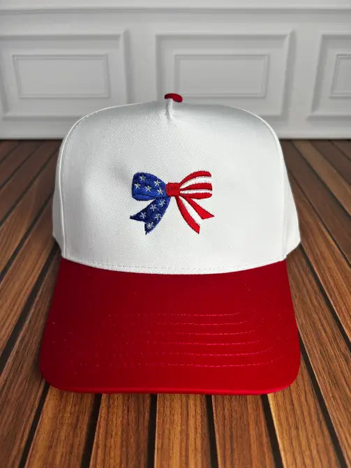 Coquette Bow Snapback Baseball Cap