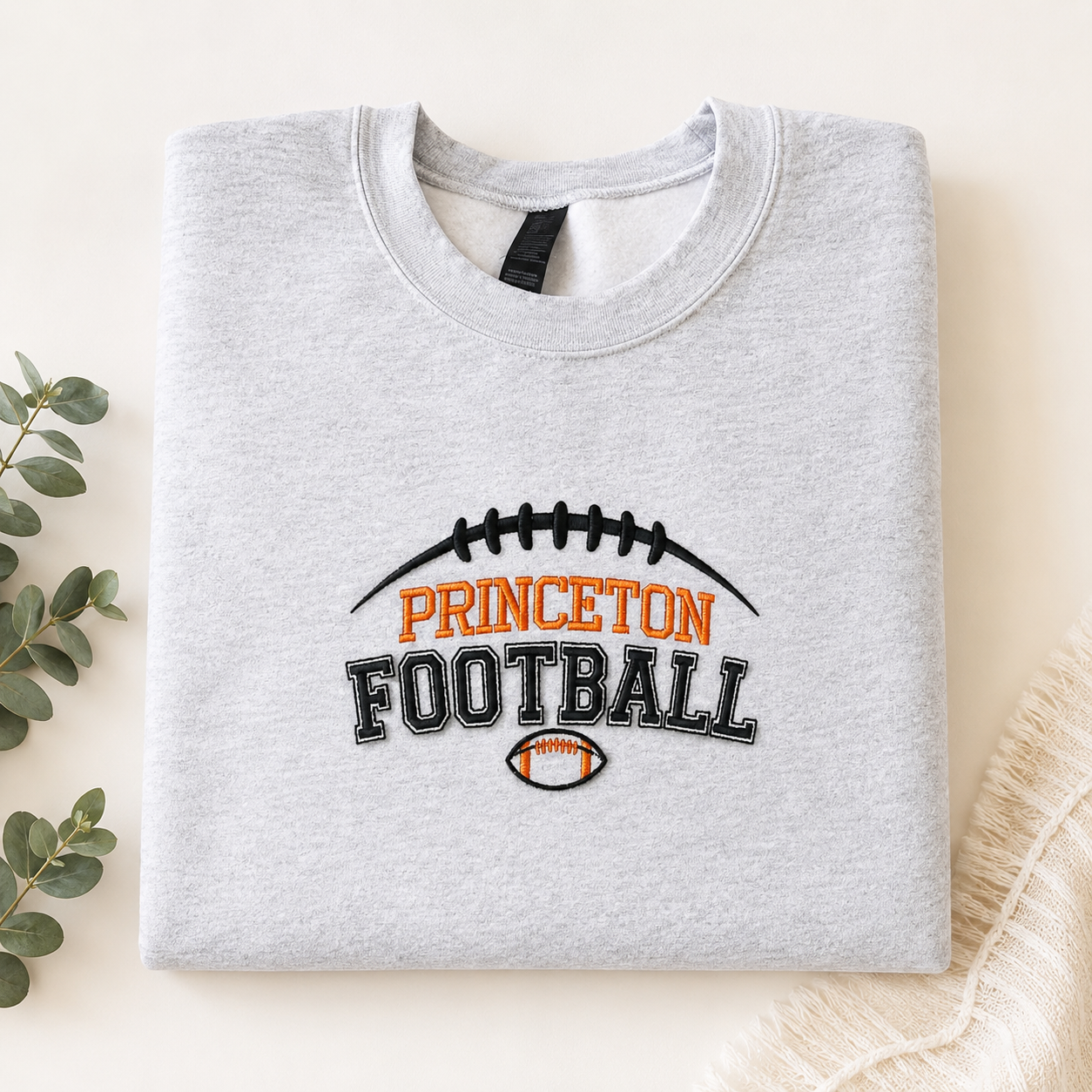 Princeton Football - Embroidered Sweatshirt