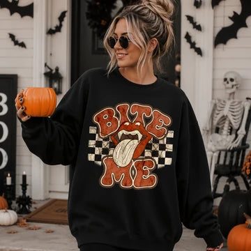 Bite me Checkered