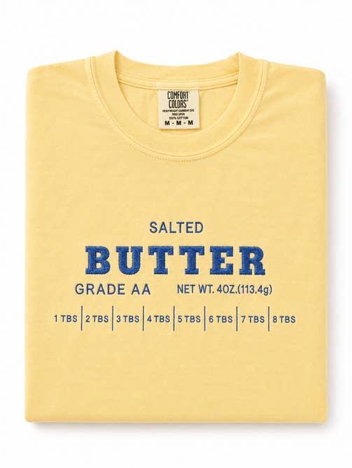 Embroiderd Comfort Colors Tee